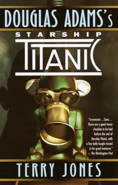 douglas adams's starship titanic book cover image