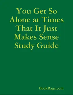 you get so alone at times that it just makes sense study guide imagen de la portada del libro