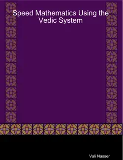 speed mathematics using the vedic system book cover image