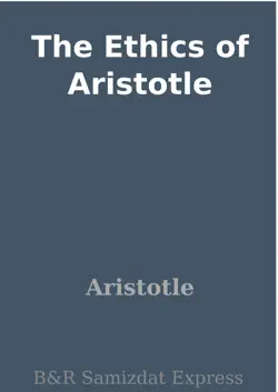 the ethics of aristotle book cover image