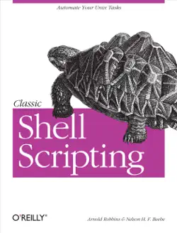 classic shell scripting book cover image