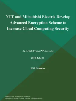ntt and mitsubishi electric develop advanced encryption scheme to increase cloud computing security book cover image