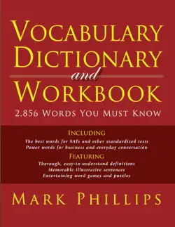 vocabulary dictionary and workbook book cover image