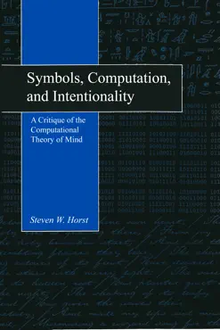 symbols, computation, and intentionality book cover image
