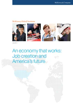 an economy that works: job creation and america's future book cover image