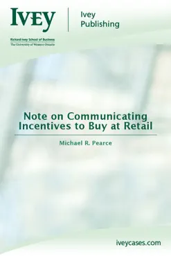 note on communicating incentives to buy at retail book cover image