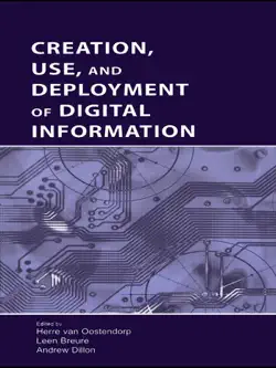 creation, use, and deployment of digital information book cover image