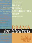 A Study Guide for Richard Brinsley Sheridan's "The Rivals" sinopsis y comentarios