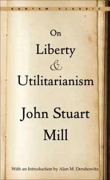 on liberty and utilitarianism book cover image