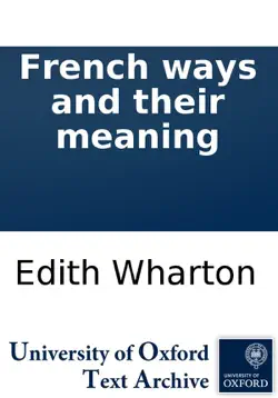french ways and their meaning imagen de la portada del libro