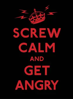 screw calm and get angry book cover image