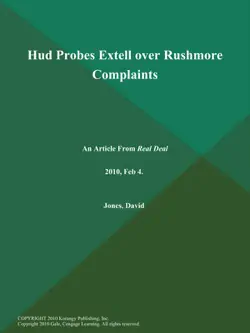 hud probes extell over rushmore complaints book cover image