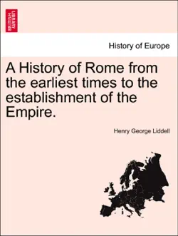 a history of rome from the earliest times to the establishment of the empire. vol. ii book cover image