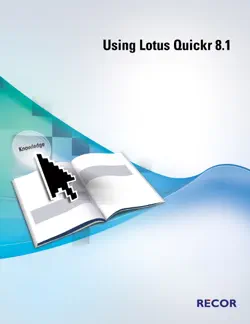 using lotus quickr 8.1 book cover image