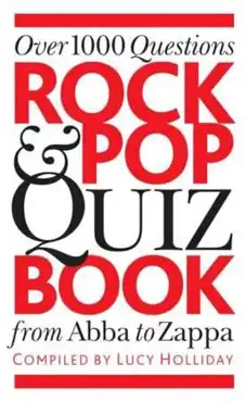 rock and pop quiz book imagen de la portada del libro