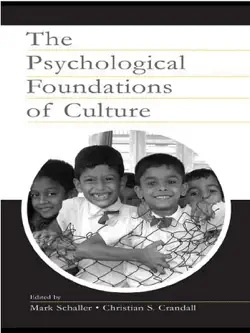 the psychological foundations of culture imagen de la portada del libro
