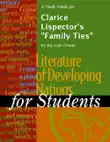 A Study Guide for Clarice Lispector's "Family Ties" sinopsis y comentarios
