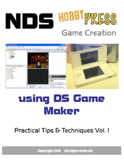 nds game creation using ds game maker book cover image