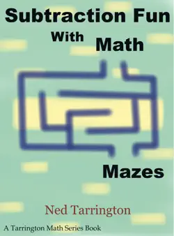 subtraction fun with math mazes book cover image