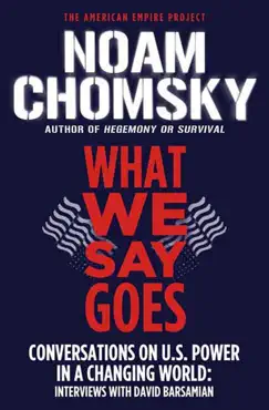 what we say goes book cover image