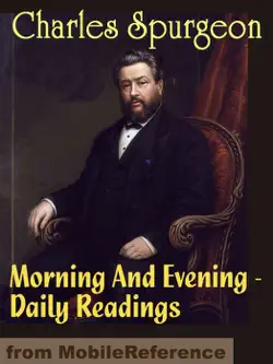 morning and evening - daily readings book cover image