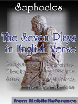 the seven plays in english verse book cover image