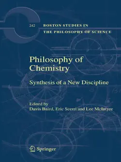 philosophy of chemistry imagen de la portada del libro