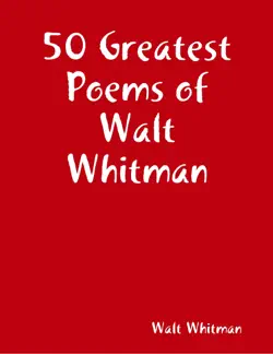 50 greatest poems of walt whitman book cover image