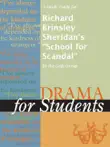 A Study Guide for Richard Brinsley Sheridan's "School for Scandal" sinopsis y comentarios