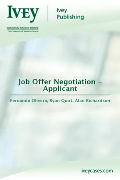 job offer negotiation - applicant book cover image