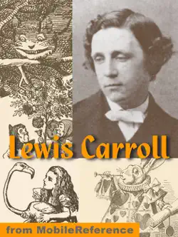 works of lewis carroll. illustrated book cover image