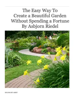 easy garden design book cover image