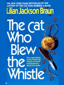 the cat who blew the whistle book cover image