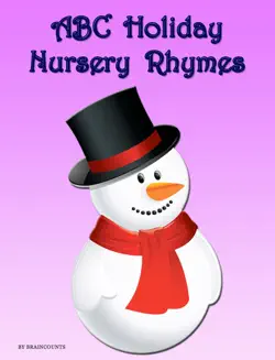 abc holiday nursery rhymes book cover image