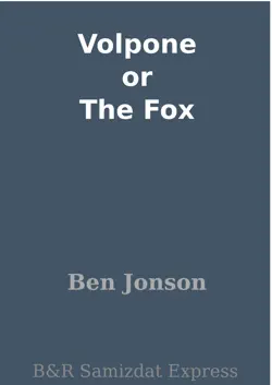 volpone or the fox book cover image