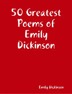 50 greatest poems of emily dickinson book cover image