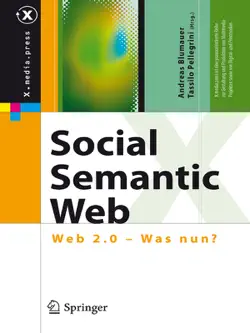 social semantic web book cover image
