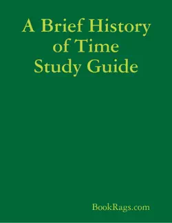 a brief history of time study guide imagen de la portada del libro