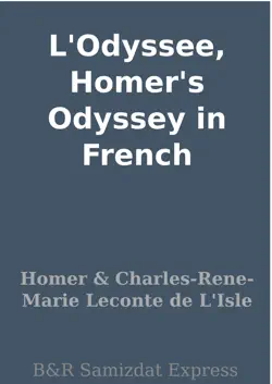 l'odyssee, homer's odyssey in french imagen de la portada del libro