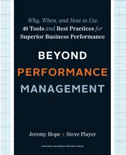 beyond performance management book cover image