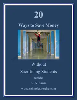 20 ways to save money without sacrificing students book cover image