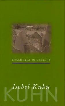green leaf in drought book cover image