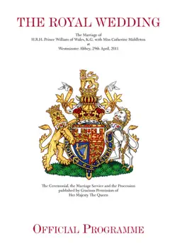 the royal wedding - official souvenir programme book cover image