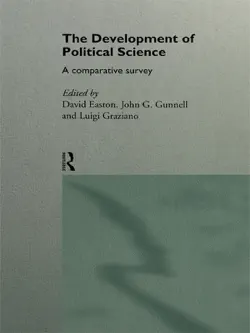 the development of political science book cover image