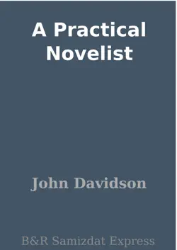 a practical novelist book cover image