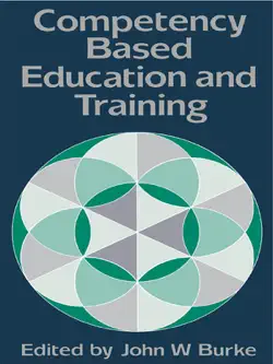competency based education and training book cover image