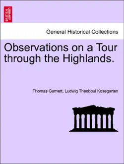 observations on a tour through the highlands. zmenter band book cover image