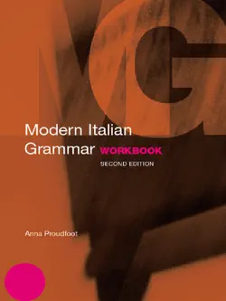 modern italian grammar workbook book cover image