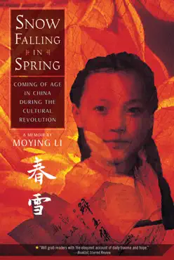 snow falling in spring book cover image