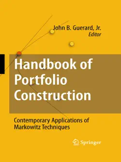 handbook of portfolio construction book cover image